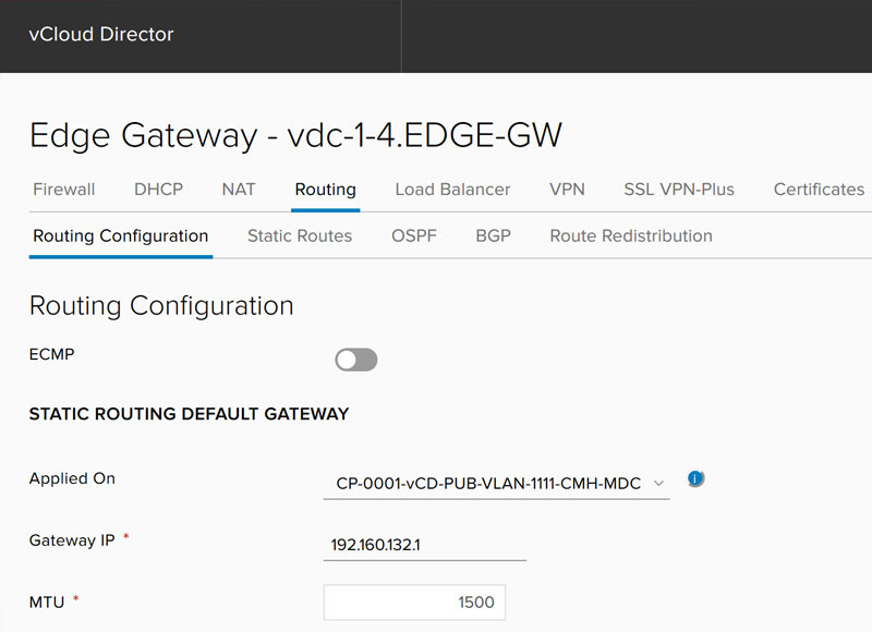 Network Config